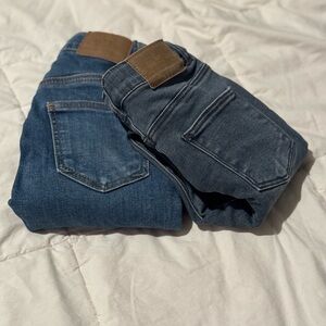 Zara kids size 2-3 skinny blue jean bundle